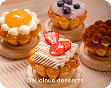 Delicious desserts